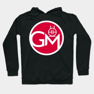 Growler Media Logo Round Red Hoodie